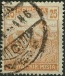 25 Korona narancs. Aratk