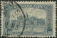 3,5 Korona kkesszrke. Parlament