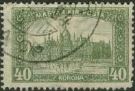 40 Korona olajzld. Parlament