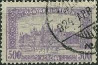 500 Korona ibolya. Parlament