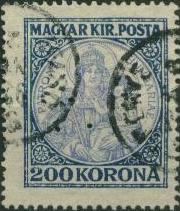 200 Korona sttkk / ultramarin. Patrona Hungariae