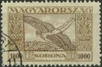 1000 Korona olajbarna / barna. Ikarusz