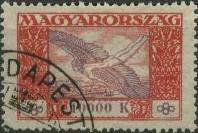 10000 Korona piros / vrsibolya. Ikarusz