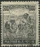 500 Korona szrke. Aratk