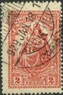 2 Peng piros. Patrona Hungariae